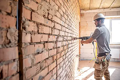 Industrial wipes for the construction industry